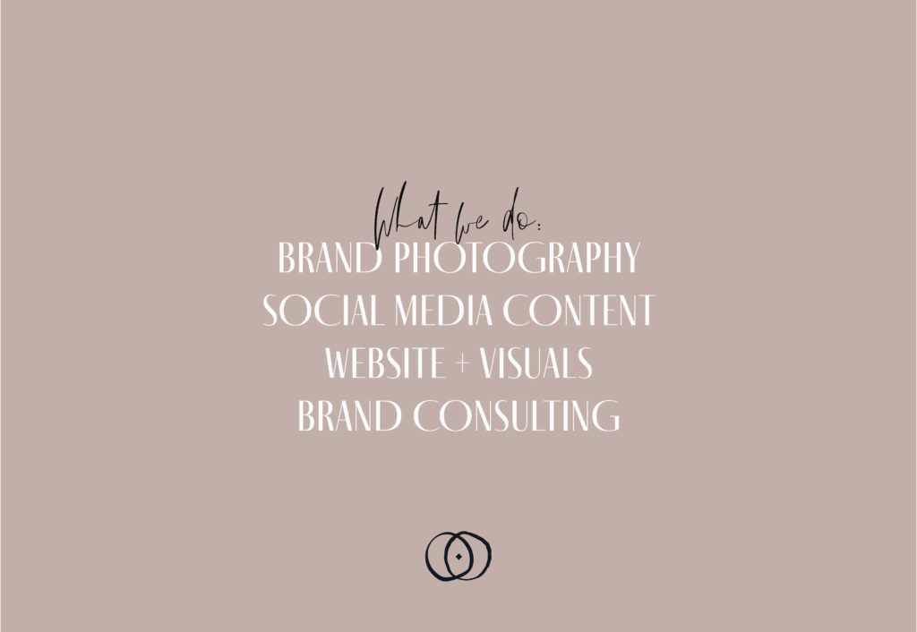 Brand Photography | Website Design | Brand Consulting